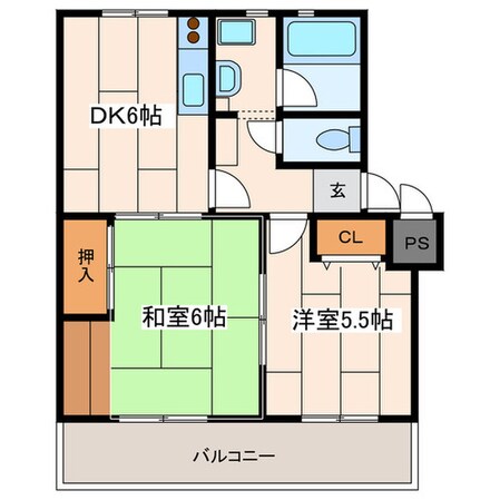 サニーヴィラの物件間取画像